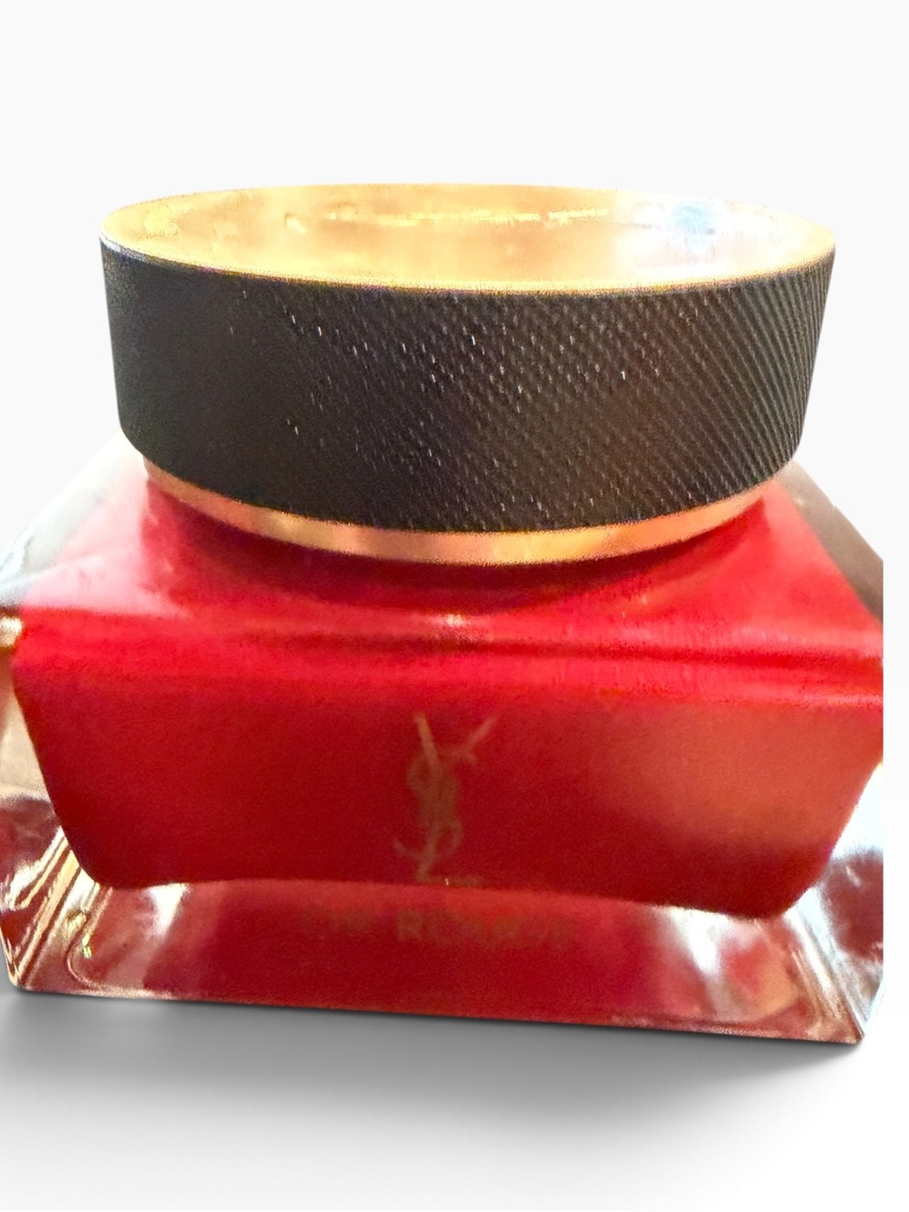 Empty Yves Saint Laurent Or Rouge Luxury Body Cream Jar